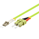 Glasvezelkabel LC-SC OM5 (laser optimized) 20m