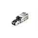 DANICOM S/FTP CAT6A Toolless RJ45 Connector - voor stugge kern