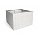 Sokkel voor 19 inch outdoor serverkasten 600x600x400mm (BxDxH)