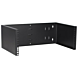 4U wall mount bracket, zonder scharnieren, 300mm diep