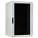 22U witte wandkast met glazen deur 600x600x1100mm (BxDxH)