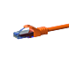 UTP CAT6a patchkabel 2m oranje - 100% koper