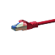 CAT6a S/FTP (PIMF) patchkabel 5m rood