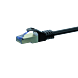 CAT6a S/FTP (PIMF) patchkabel 50m zwart