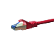 CAT6a S/FTP (PIMF) patchkabel 20m rood