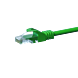 CAT5e UTP patchkabel 0,25m groen - CCA