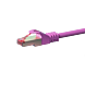 CAT6 S/FTP (PIMF) patchkabel 0,25m roze