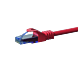 UTP CAT6a patchkabel 20m rood - 100% koper