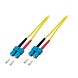 OS2 duplex glasvezel kabel SC-SC 5m