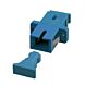 Singlemode koppeling SC-SC simplex blauw