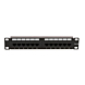 10 inch CAT6a UTP patchpaneel - 12 poorts