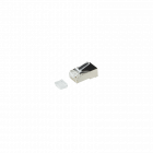 CAT6 Connector RJ45  - Shielded -  met hulpstukje -voor soepele kern