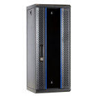 15U serverkast (10 inch) met glazen voordeur 312x310x752mm