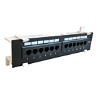 CAT5e UTP Wallmount Patchpaneel - 12 poorts