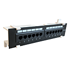 CAT6 UTP Wallmount Patchpaneel - 12 poorts