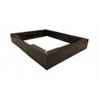 Serverkast sokkel 600x800x150mm zwart
