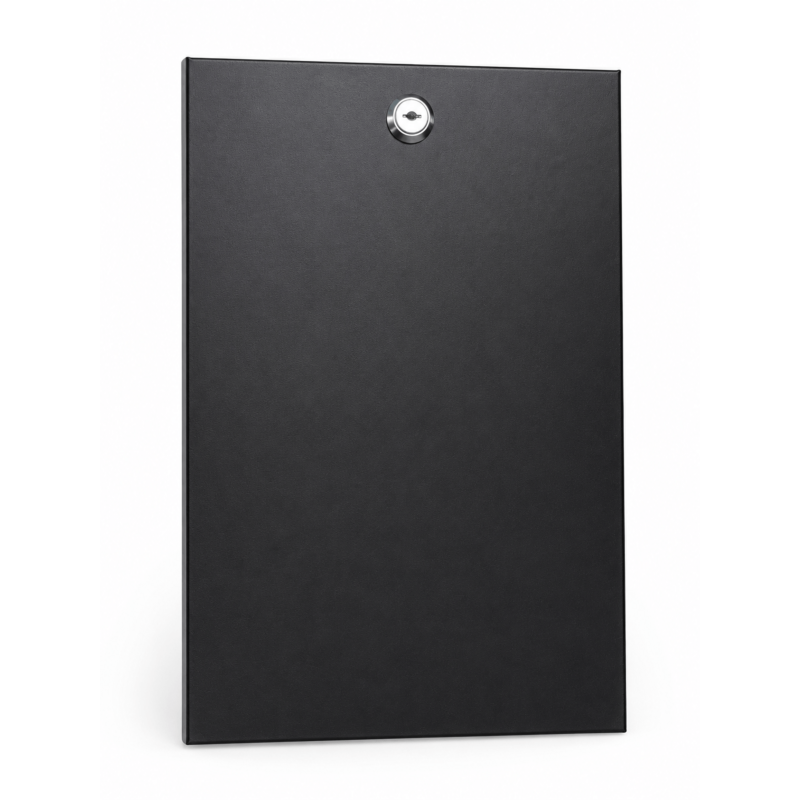 12U zijpaneel voor 10" serverkasten - 310mm diep met slot