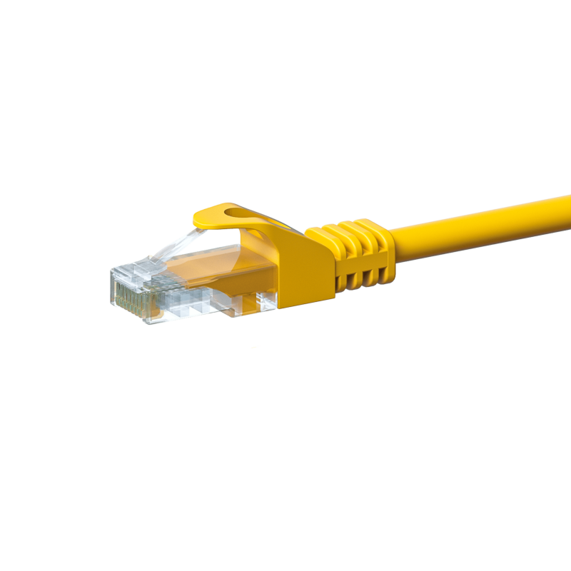 CAT5e UTP patchkabel 5m geel - CCA