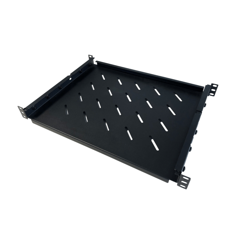 Verstelbaar legbord voor 650mm tot 890mm diepe serverkasten - 1U