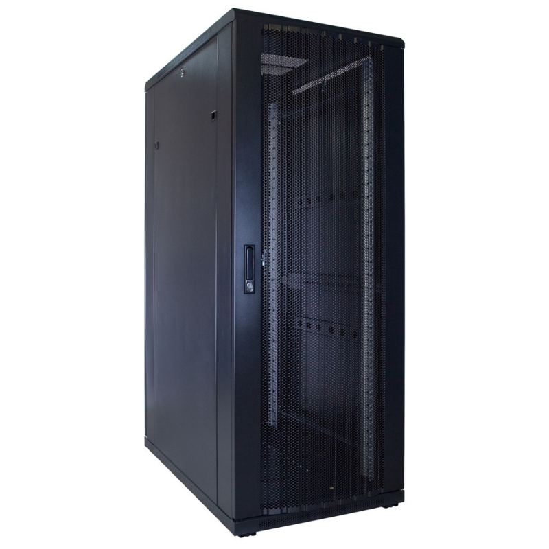 32U serverkast met geperforeerde voordeur 600x1200x1600mm