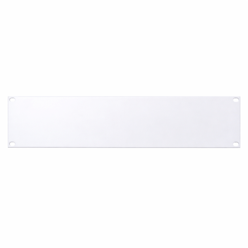 2U 19 inch afdekpaneel - wit