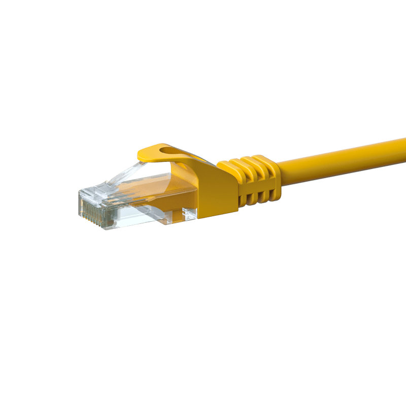 CAT6 UTP patchkabel 2m geel - CCA