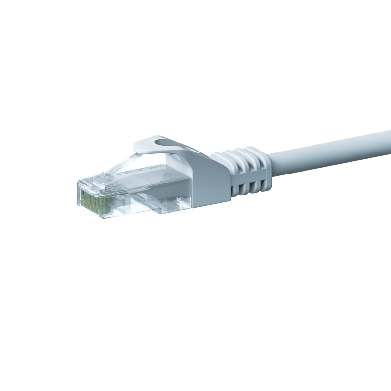 UTP CAT5e patchkabel 15m wit - 100% koper