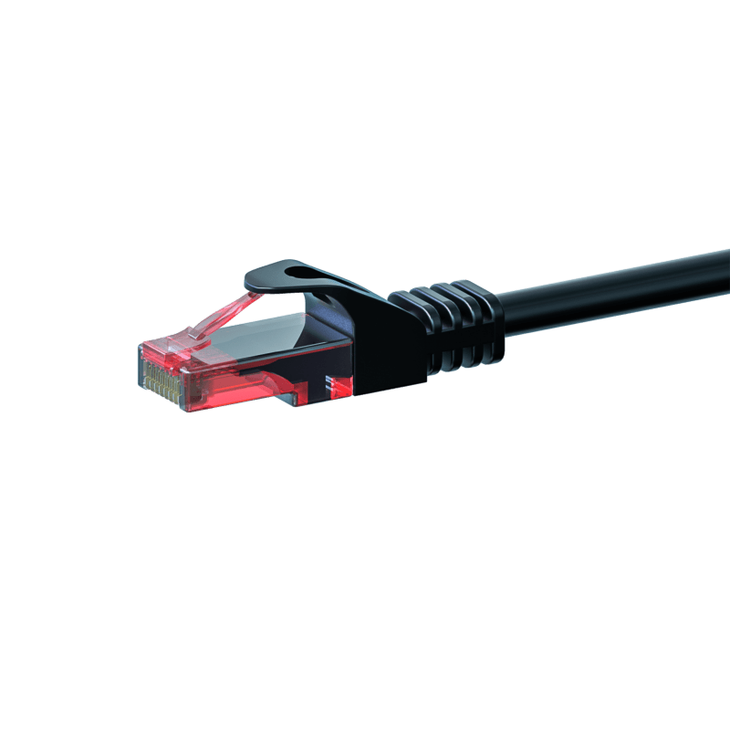 UTP CAT6 patchkabel 20m zwart - 100% koper