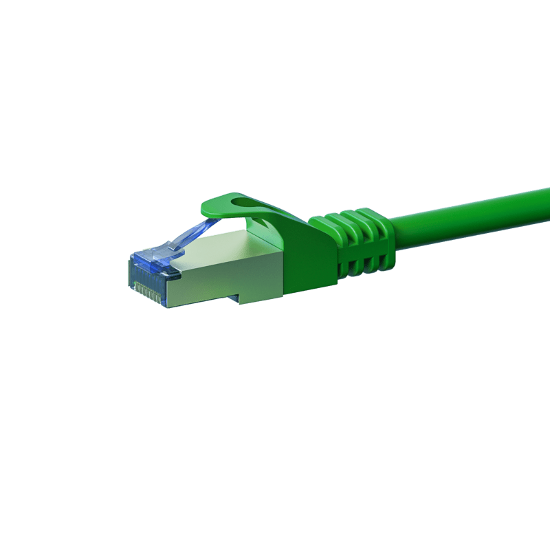 CAT6a S/FTP (PIMF) patchkabel 15m groen