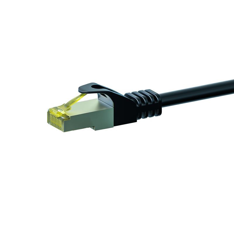 Cat7 S/FTP (PIMF) patchkabel 30m zwart