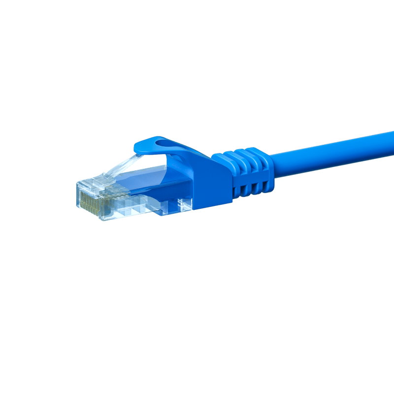 CAT5e UTP patchkabel 7,50m blauw - CCA