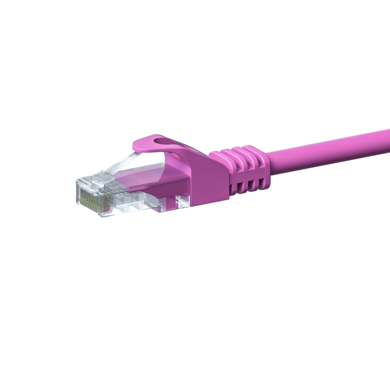CAT5e UTP patchkabel 20m roze - CCA