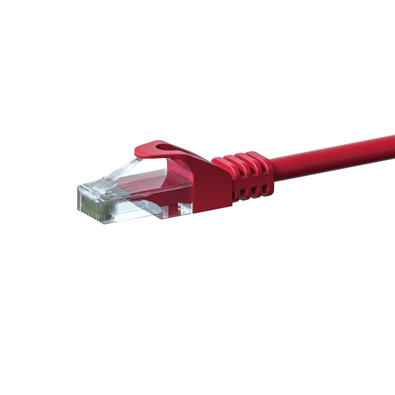 CAT6 UTP patchkabel 10m rood - CCA