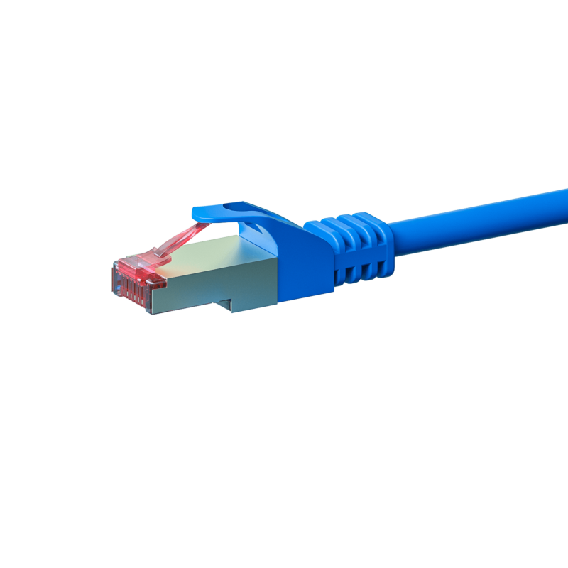 CAT6 S/FTP (PIMF) patchkabel 7,50m blauw 