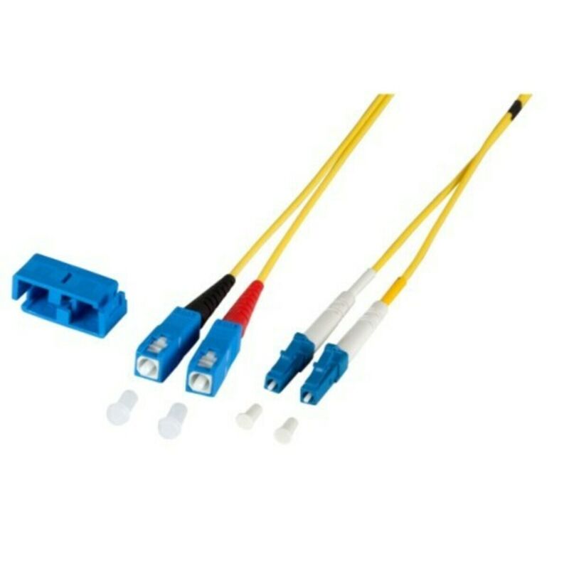 OS2 duplex glasvezel kabel LC-SC 7,50m