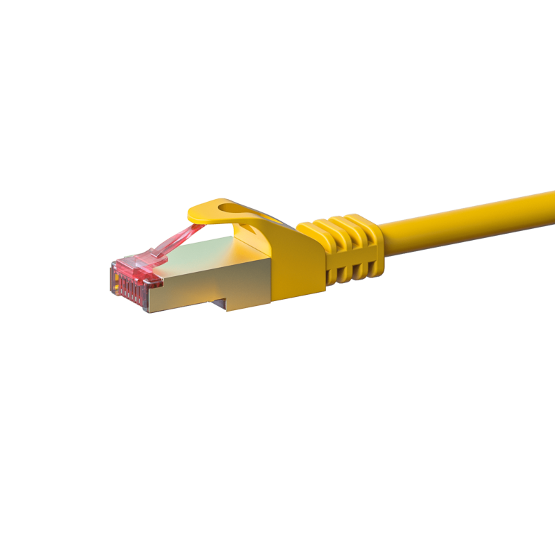 CAT6 S/FTP (PIMF) patchkabel 5m geel 