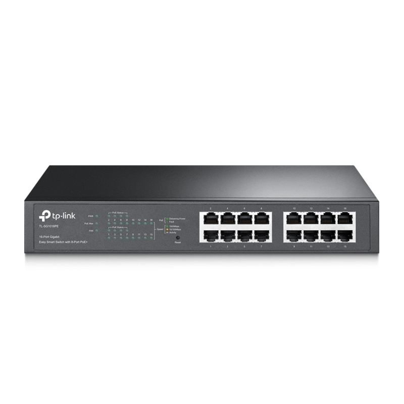 TP-Link 16-Poorts 1016 managed PoE smart switch