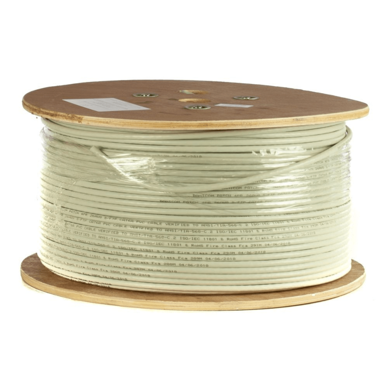 DANICOM CAT6A SFTP 500m kabel op rol stug - LSZH (B2ca)