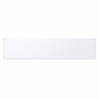 2U 19 inch afdekpaneel - wit