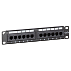10 inch CAT5e UTP patchpaneel - 12 poorts