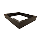 Serverkast sokkel 600x1200x150mm zwart