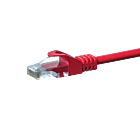 CAT5e UTP patchkabel 0,50m rood - CCA