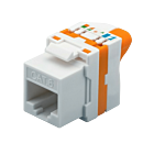 Cat6 UTP Keystone Connector - Toolless Twist