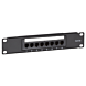 10 inch CAT5e UTP patchpaneel - 8 poorts