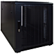 12U minikast met geperforeerde voordeur 600x1200x720mm