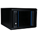 10 inch 4U serverkast met glazen deur 370x450x264mm (BxDxH)