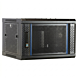 6U wandkast met geperforeerde deur 600x450x368mm