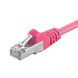 CAT5e FTP patchkabel 0,50m roze