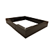Serverkast sokkel 600x800x150mm zwart