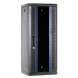 15U serverkast (10 inch) met glazen voordeur 370x450x752mm